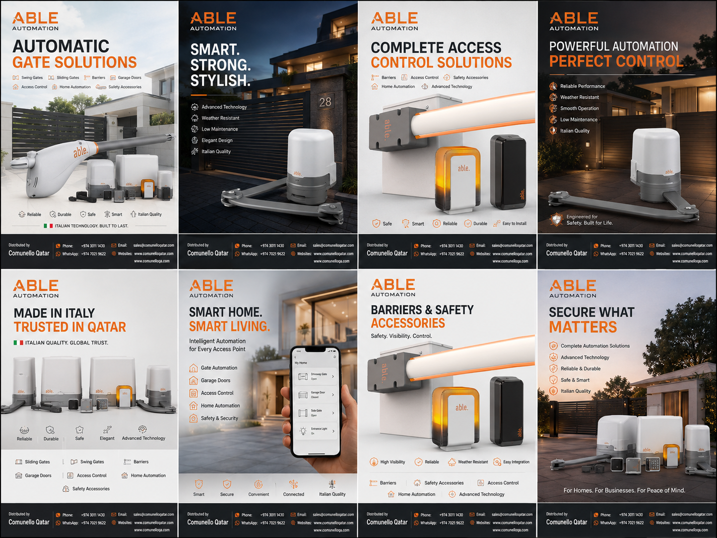 Able Automation gate automation product range