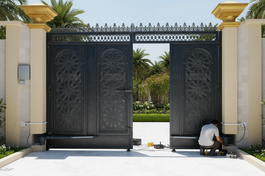 Best Automatic Gate Motors for Qatar’s Summer Heat and Dust - Comunello Qatar