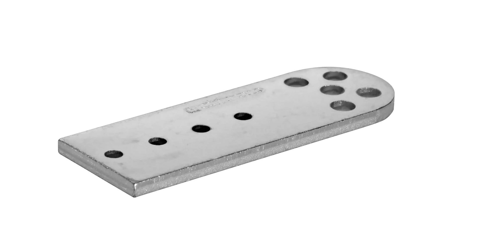 Metal mounting plate with multiple holes for gate automation systems in Qatar