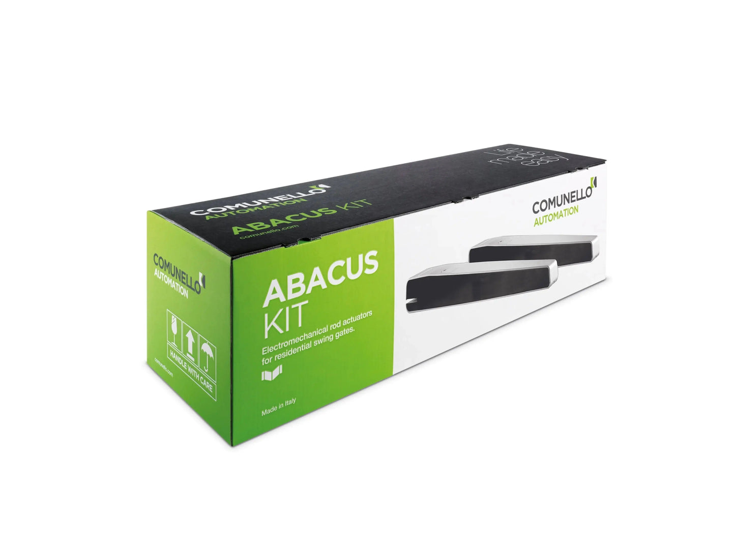 Comunello Abacus Kit for residential swing gates, Italian-made automation system