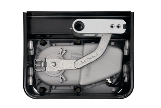 Comunello Eagle underground actuator 230V IP67 protection, compact and corrosion-resistant.