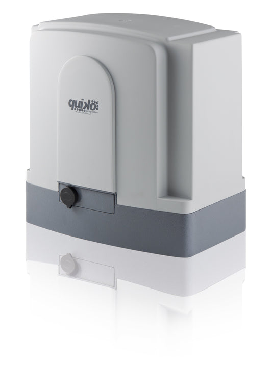 Quiko Moovy 2000Kg 230v heavyduty sliding gate motor in gray, ideal for industrial use.