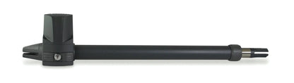 Black swing gate automation arm for Italian-made gate systems in Qatar