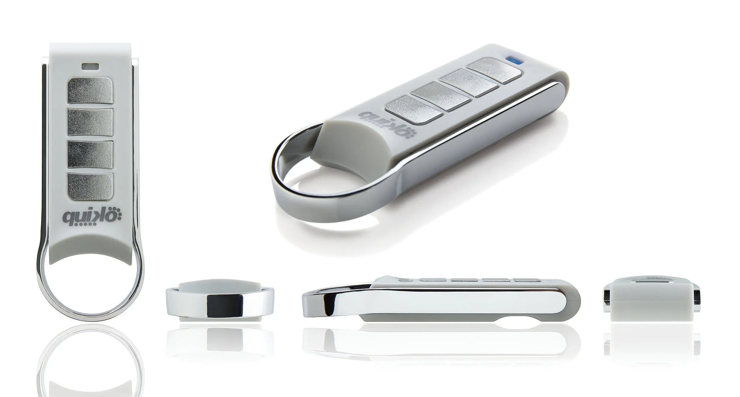 Remotes- Quiko Automation 4-Channel Remotes with sleek design.