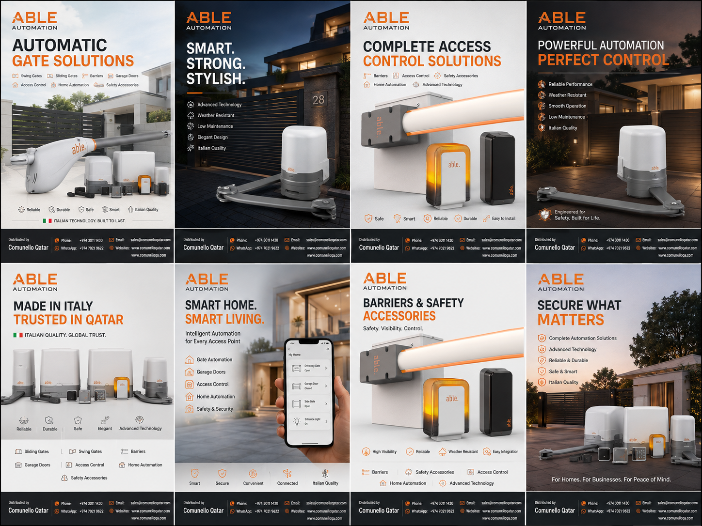 Able Automation gate automation product range