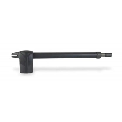 Black swing gate automation arm for Italian-made gate systems in Qatar