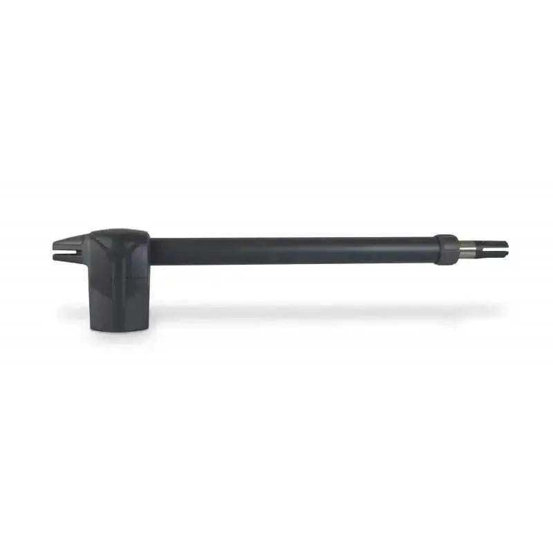 Proteco Telescopic Swing Gate Operator with a black cylindrical telescopic arm and a compact motor housing